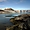 Petite pause sur les rochers au Groenland