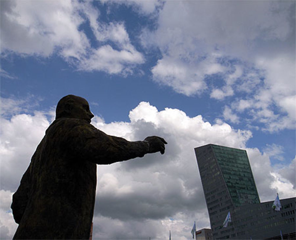 François Mitterand et la Tour de Lille