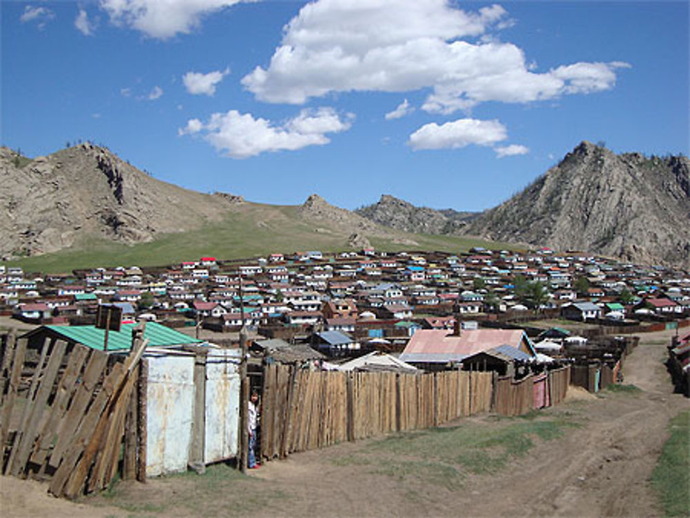 Vue de Tsetserleg