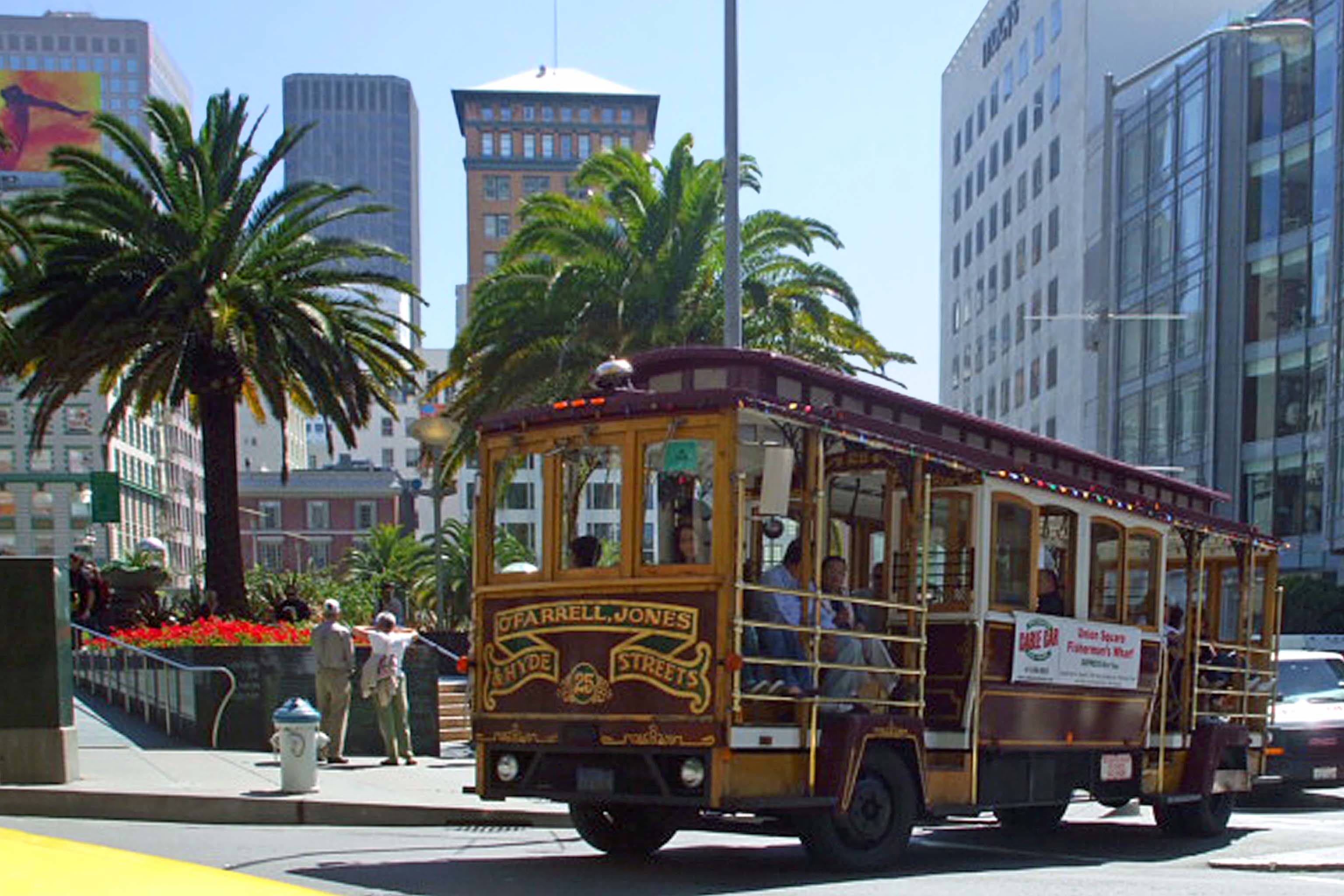 Un trolley à Union Square