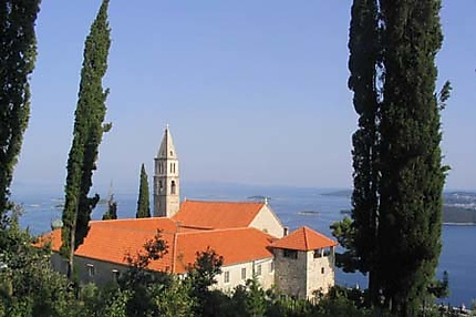 Le monastère d'Orebic