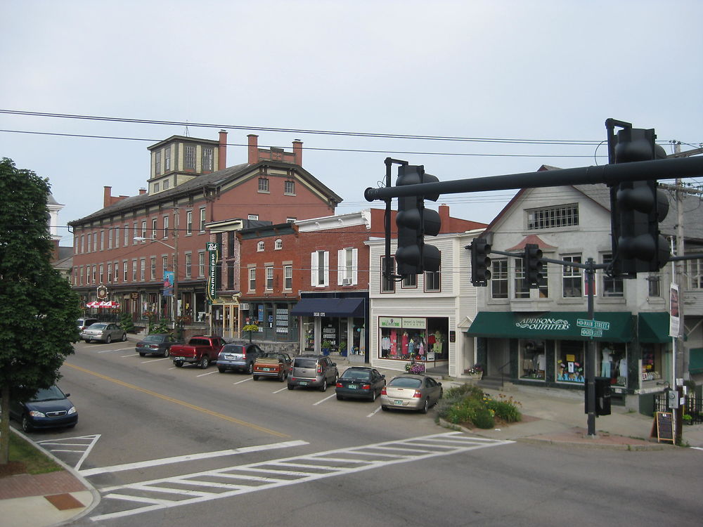 Rue principale de Vergennes