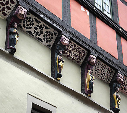 L'hôtel de ville à Wernigerode