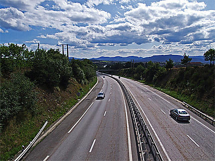 Sue la route entre St E et le Puy