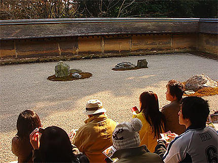 Jardin zen à Kyoto