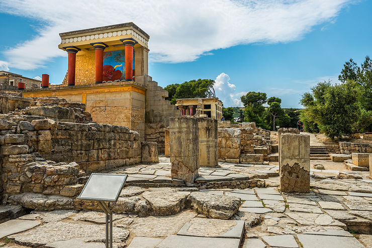 Les Minoens : Cnossos (Grèce)