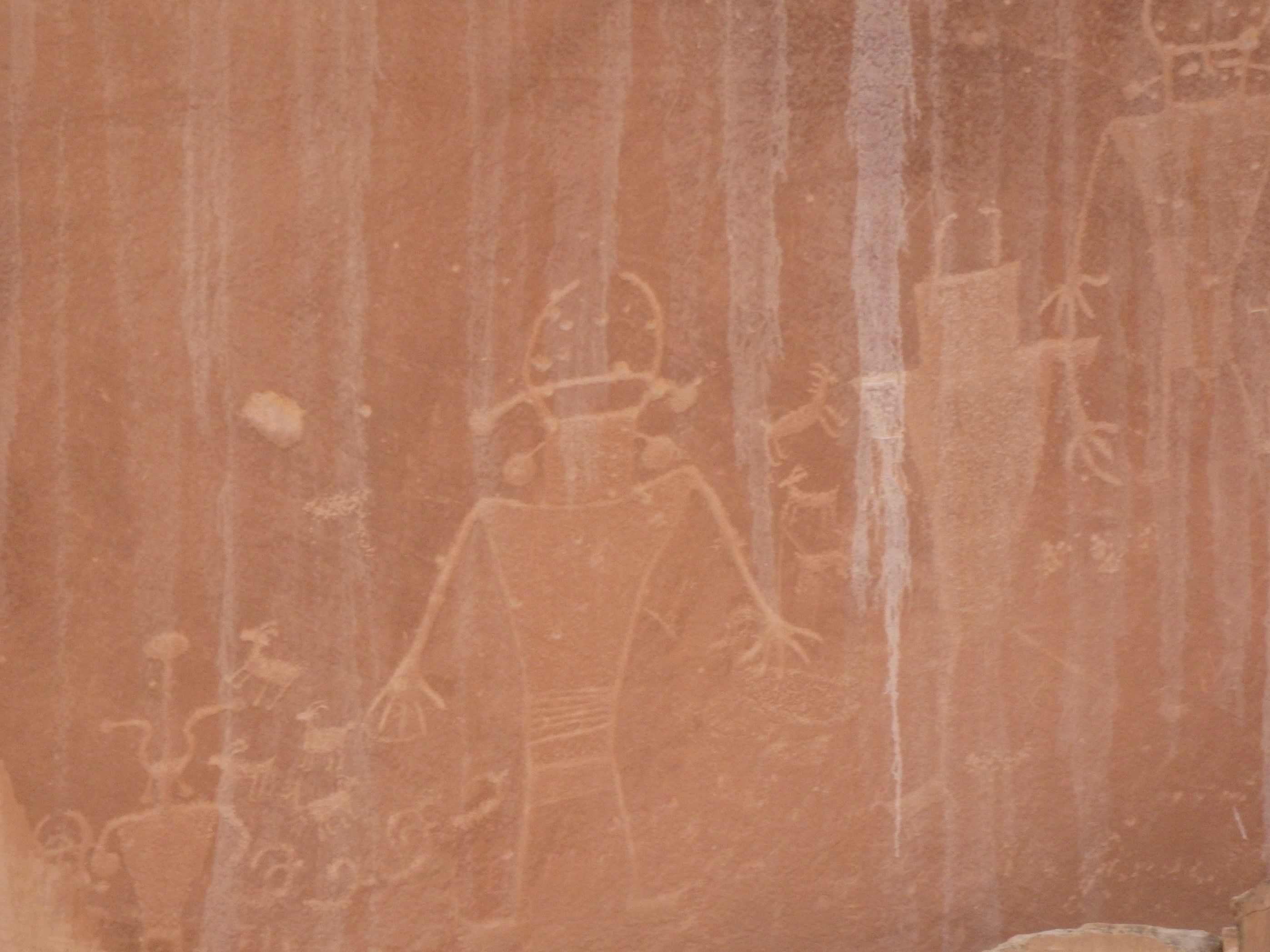 Petroglyphes amérindiens à fruita