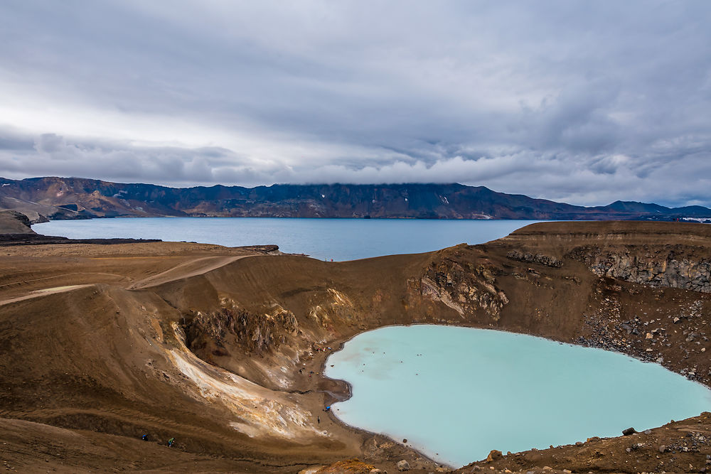 Lac Viti à Askja, Islande