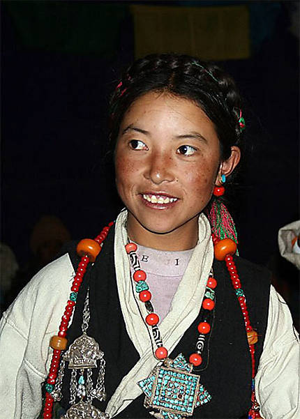 Danseuse tibétaine