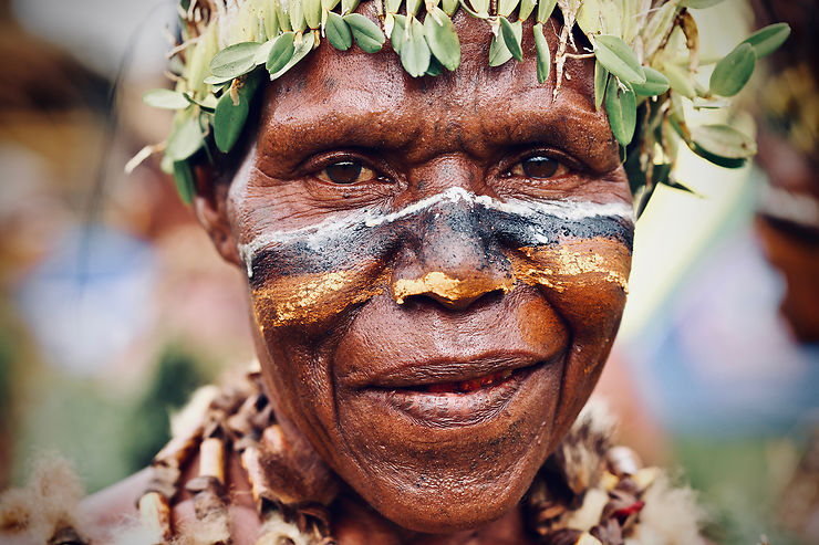 Portrait du Goroka Show, Goroka, Province des Hauts Plateaux de l’Est
