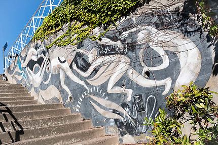 Besançon, Street art, Oeuvre de Lucy McLauchlan