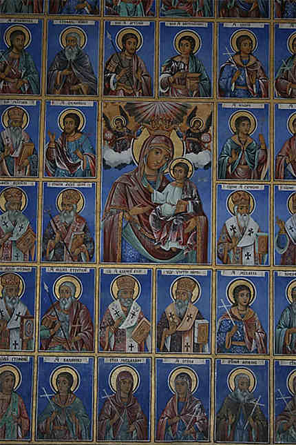 Peintures murales du monastère de Rila