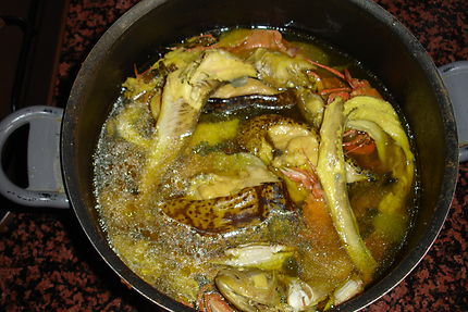Soupe de poisson  ou zarzuela à Valence