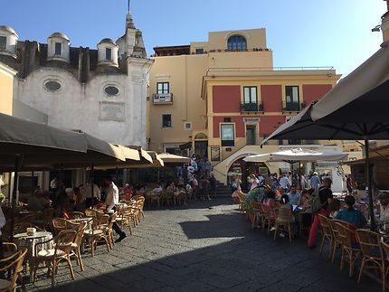 Capri: piazza Umberto I - semplicemente Piazzetta