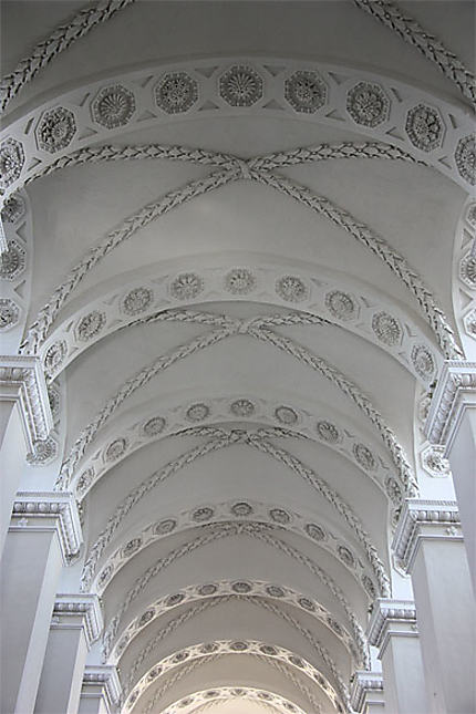 Plafond de l'entrée de la Cathédrale