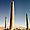 Minarets près de la ville d'hérat