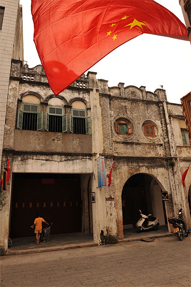 Scène de rue Beihai Guangxi Chine Scène de rue Beihai Guangxi Chine