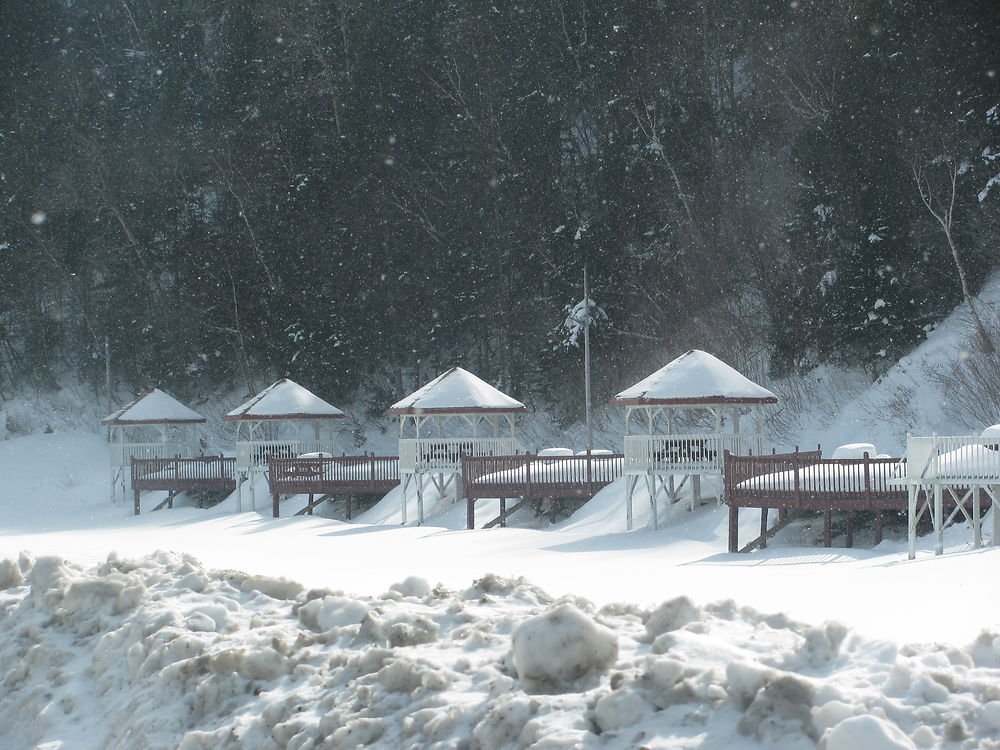 Halte routière à Rivière-à-Claude