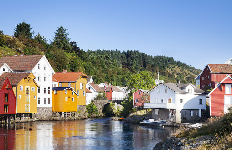 Route Jaeren au sud de Stavanger : la Norvège, côté mer