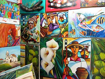 Artisanat coloré de Recife
