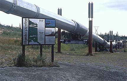 Alaska le fameux oléoduc
