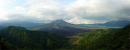 Panoramique du Gunung Batur