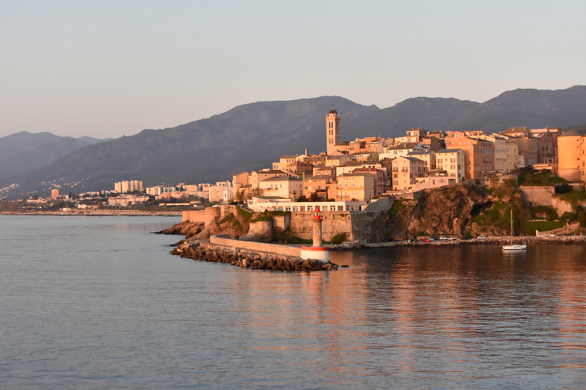 Bastia au matin Villes Bastia HauteCorse Corse