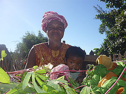 La vendeuse de manioc