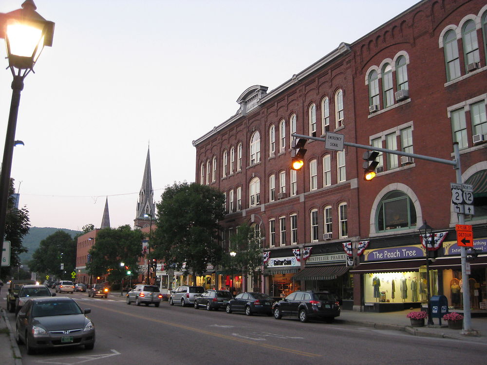 Rue principale de Montpelier