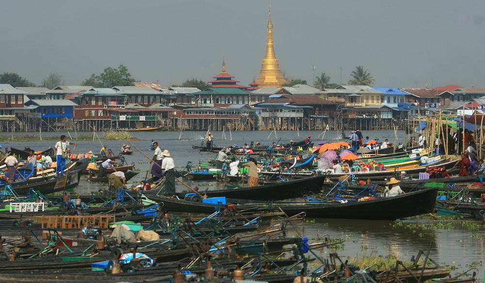 Jour de marché à Nam Pan 