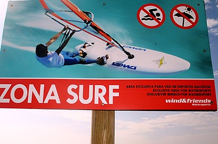 Zone de surf
