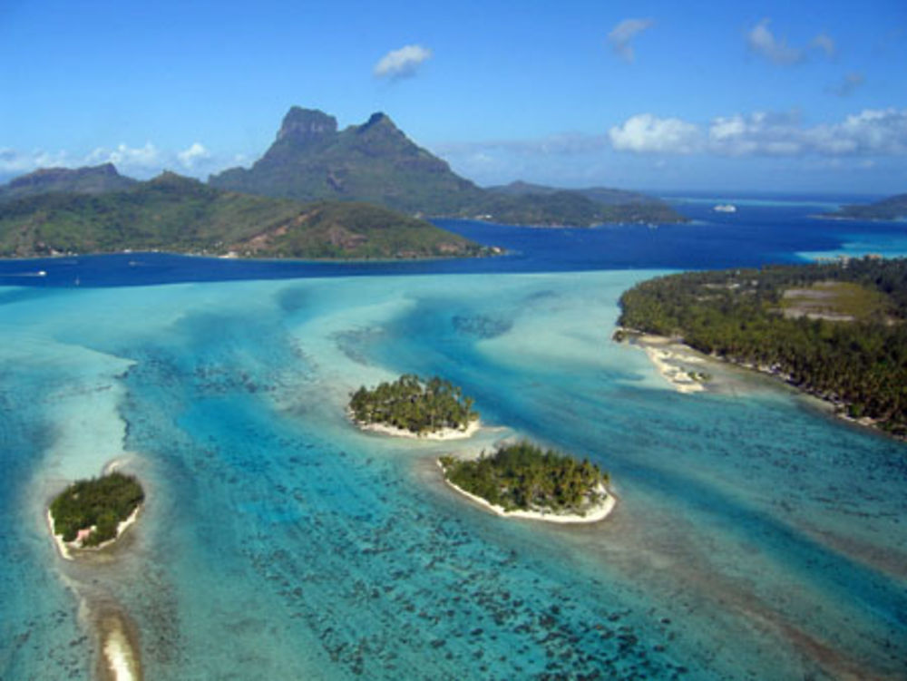 Bora Bora vu du ciel