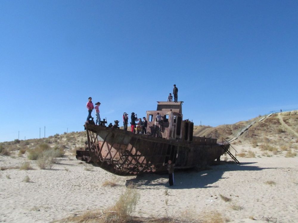 Cimetière des bateaux, Moynaq