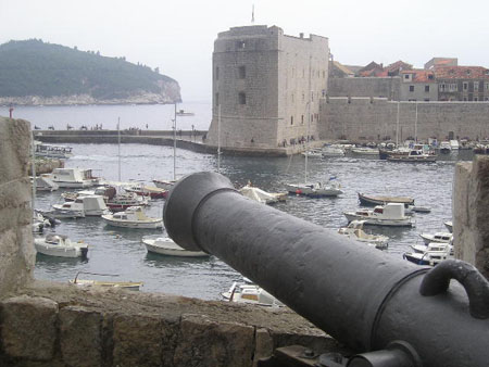 Le fort Saint-Jean à Dubrovnik Le fort Saint-Jean à Dubrovnik