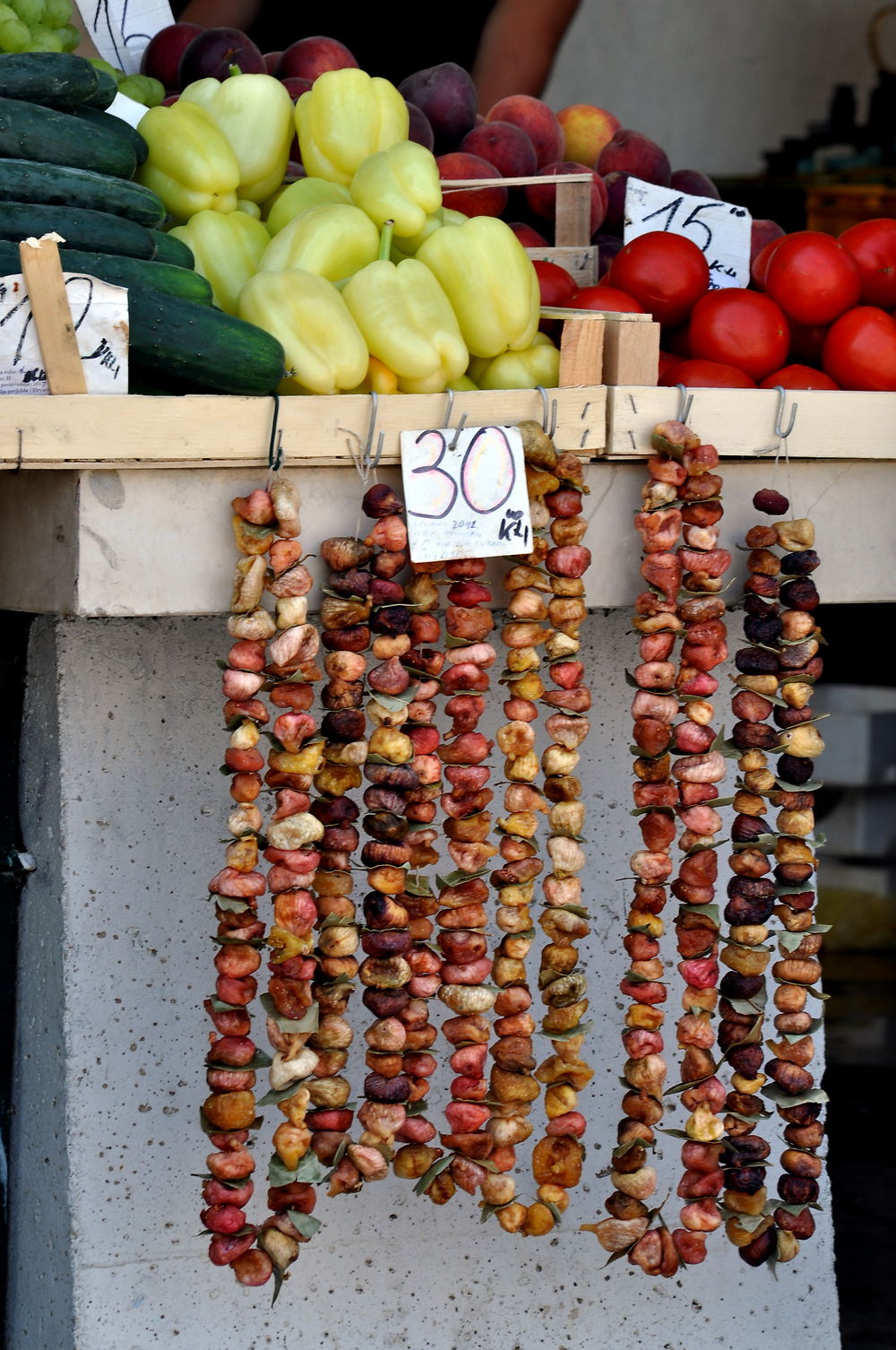 Au marché de Vodice