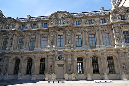 Palais du Louvre, l'aile Lemercier