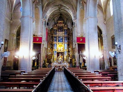 Nef de l'Église Señora Santa Ana, à Séville