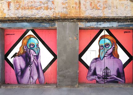 Street art (Bronik) à Barcelone