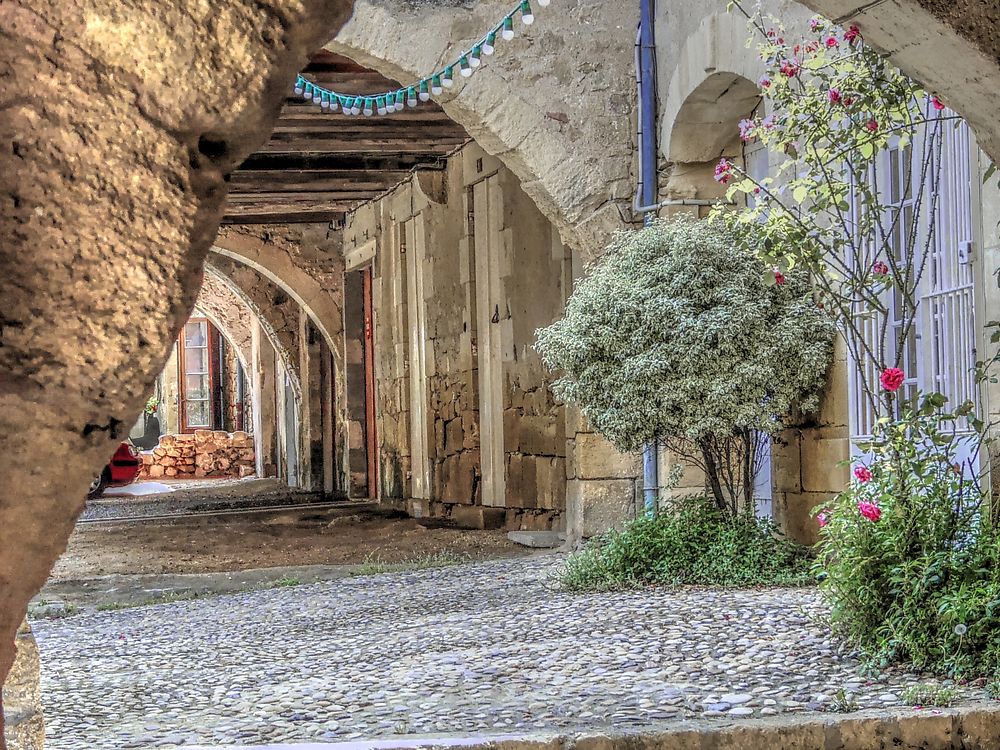 Arcades à Saint-Macaire