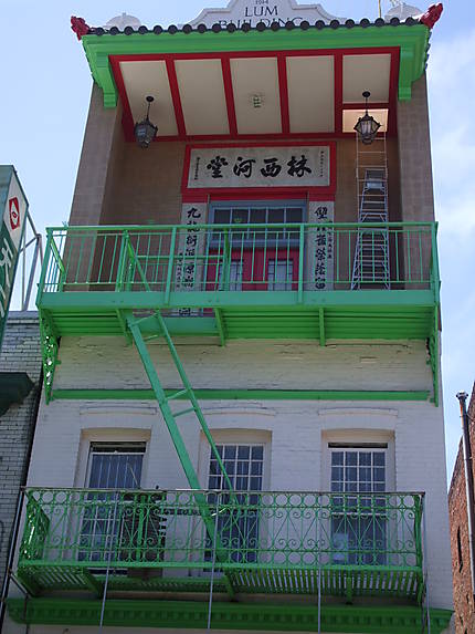 Une maison du quartier chinois