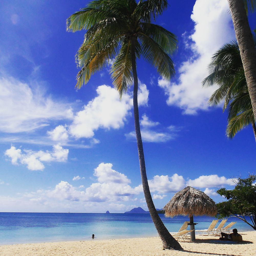 La plage des Boucaniers, Martinique