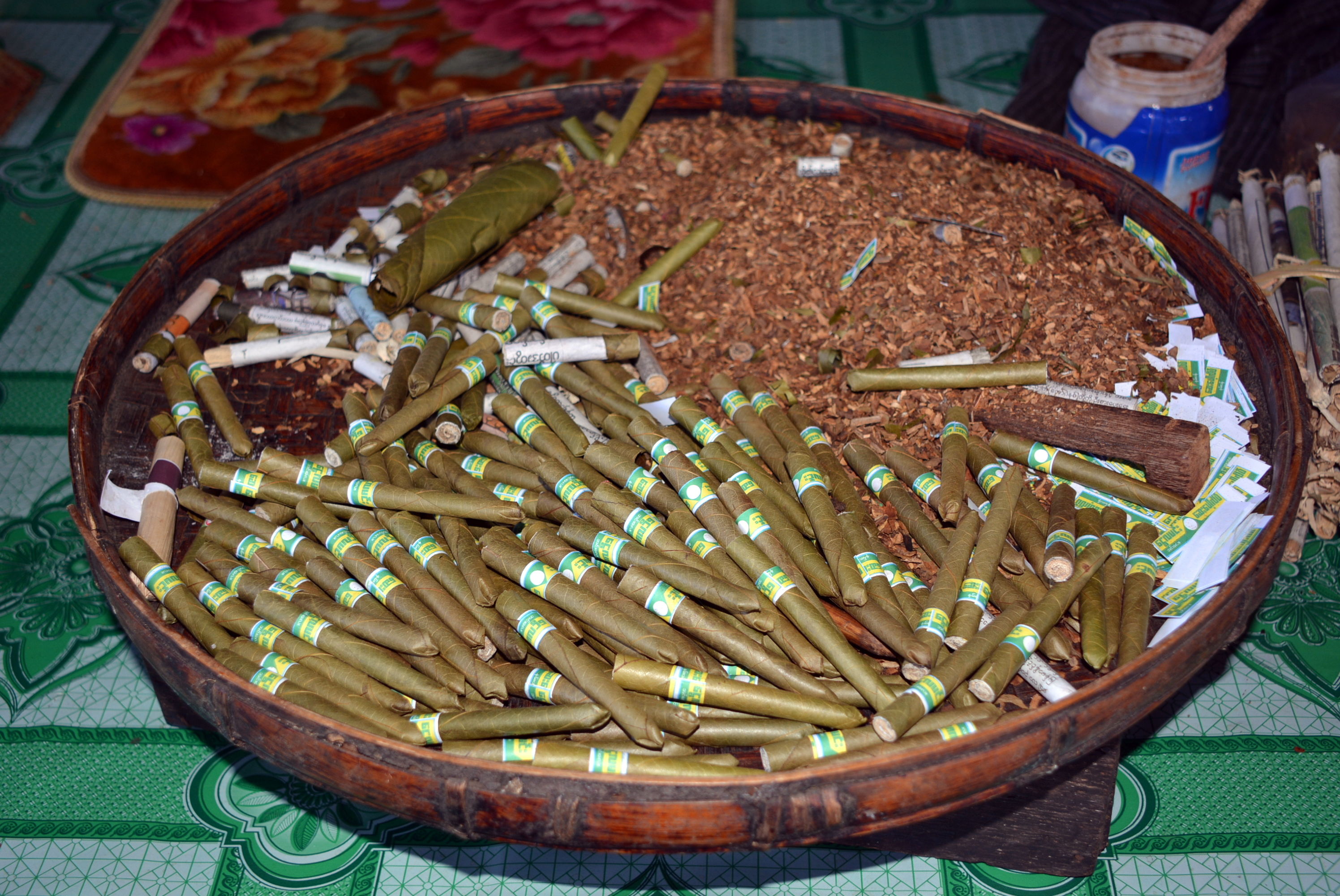 Les cherots, cigare birman
