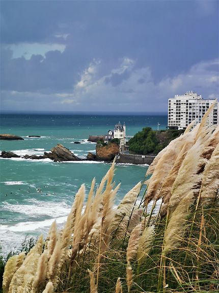 Vue sur Biarritz 