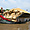 Barge de riz sur le Mékong à Cantho