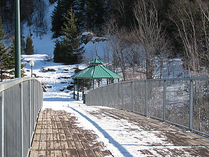 Décor hivernal à Rivière-du-Loup