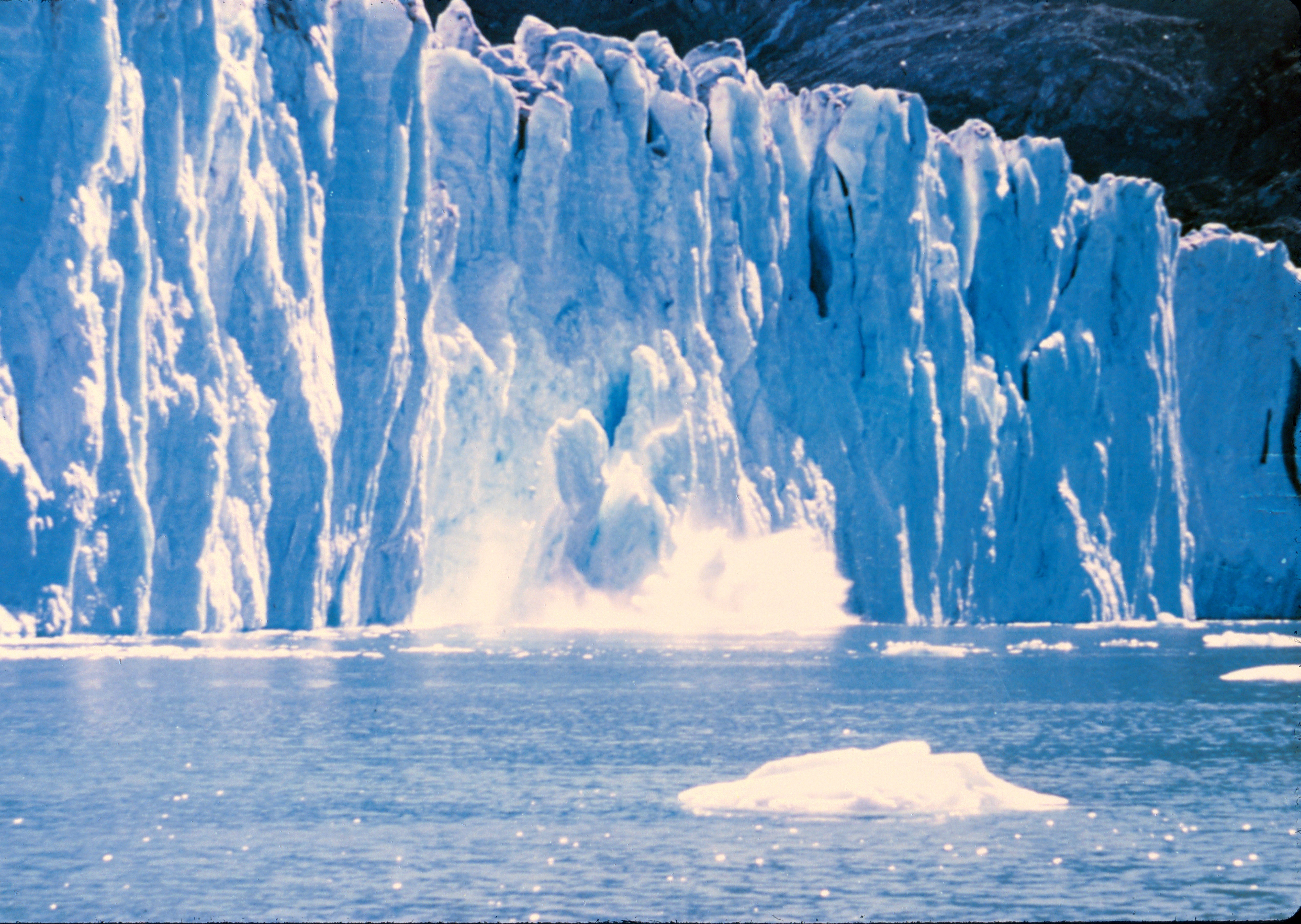 Glacier colombia baie du prince William Glacier colombia baie du prince William