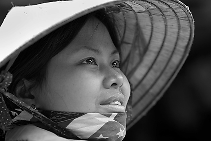 Portrait sur le marché de Bắc Ninh