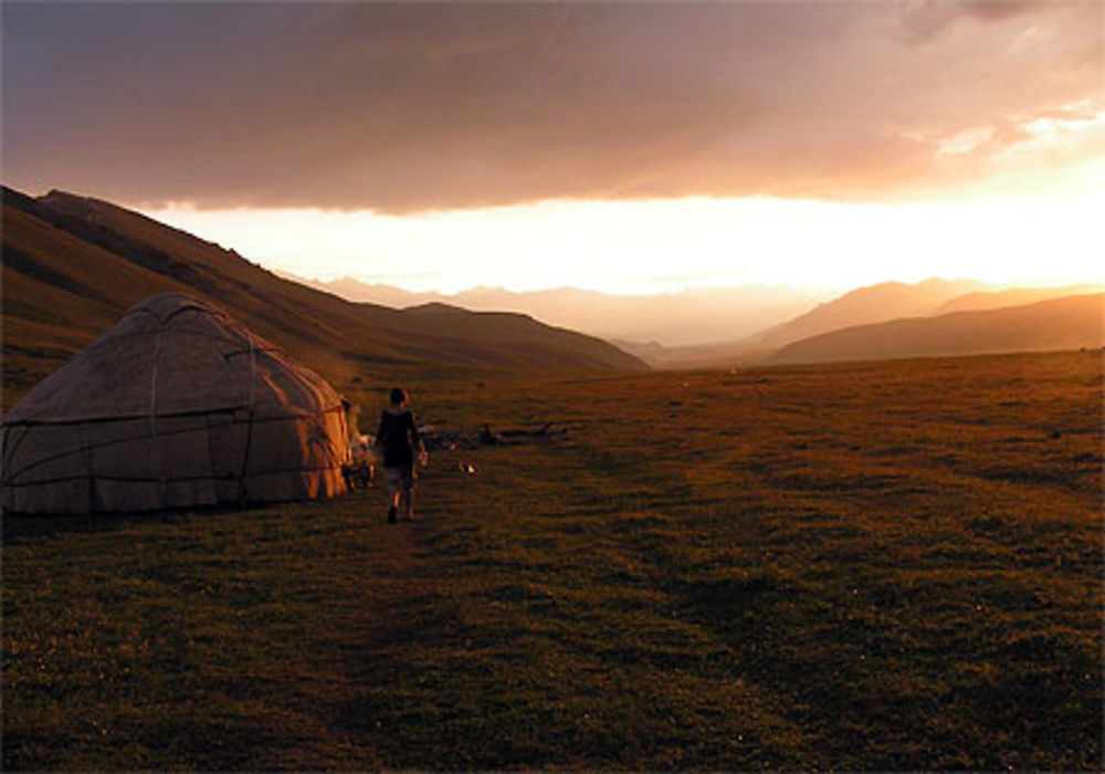 Un matin en Kirghizie