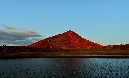 Playa Montaña Bermeja Volcans Montagne Lanzarote