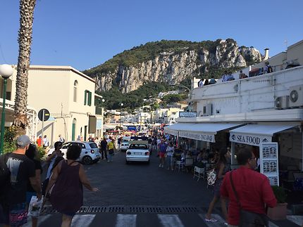 Capri: via Cristoforo Colombo